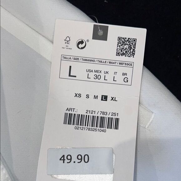 Zara White Trousers - Picture 8 of 11